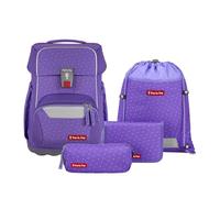 Step by Step Basis Schulranzen-Set 4-Teilig Purple Konfetti