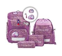 Step by Step Circle Juego de mochilas escolares 5 piezas lila