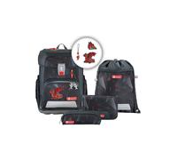 Step by Step Cloud Juego de mochilas escolares 5 piezas gris