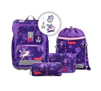 Step by Step Cloud Juego de mochilas escolares 5 piezas púrpura