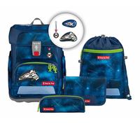 Step by Step Cloud Juego de mochilas escolares 5 piezas azul