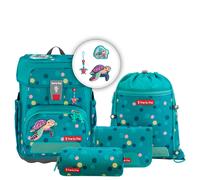 Step by Step mochila escolar Cloud Schulranzen-Set 5 -piezas Turtle Josie turquesa