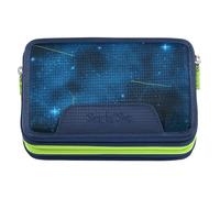 Step by Step Estuche XXL Starship Galactus de 43 piezas, color azul, diseño de nave espacial con utensilios de escritura, para niños a partir de 1er grado