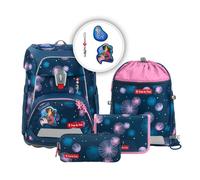 Step by Step Fit Juego de mochilas escolares 5 piezas azul petróleo