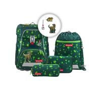 Step By Step FIT Set de mochila escolar Universal verde con patrón