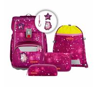 Step by Step Giant Juego de mochilas escolares 5 piezas fucsia