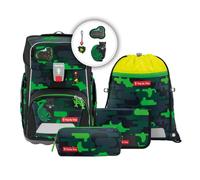 Step by Step Giant Juego de mochilas escolares 5 piezas negro