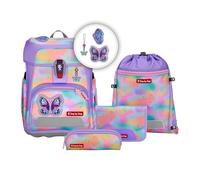 STEP BY STEP Set de mochila escolar de 5 piezas CLOUD FLASH Butterfly Luna