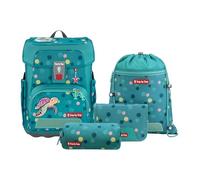 Step by Step mochila escolar Cloud Schulranzen-Set 5 -piezas Turtle Josie turquesa