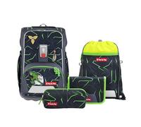 Step by Step Giant Juego de mochilas escolares 5 piezas gris