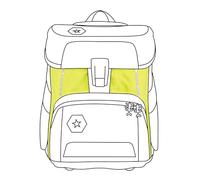 Step by Step Satchel cover Neon Pull-Over for the satchel model SPACE Sintético Infantil Accesorios para el colegio (SBSNeonPullSpace)