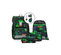 STEP BY STEP Set de mochilas escolares de 5 piezas CLOUD Black Cat Chiko