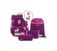 Step by Step Space Juego de mochilas escolares 5 piezas fucsia
