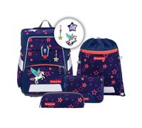 Step by Step Space Shine Juego de mochilas escolares 5 piezas lila