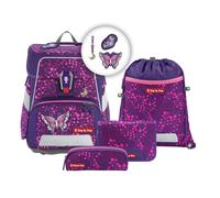 Step by Step Space Shine Schulranzen-Set 5-Teilig Butterfly Night Ina