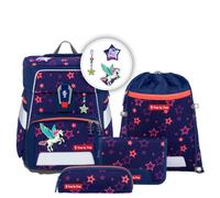 Step by Step Space Shine Juego de mochilas escolares 5 piezas púrpura