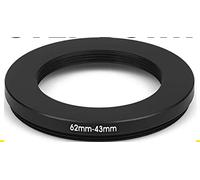 Step Down Anillo adaptador de 62-43mm 62mm-43mm de anillo de 6mm 43mm 62 43 mm 62-43 mm lente compatible con Nikon Canon Fujifilm Leica Sony Olympus Panasonic Sigma Tamron Tamron Tokina