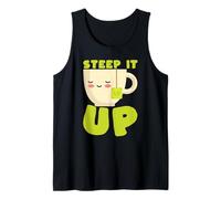 Step It Up, Divertido, Amante del té, Lindo Camiseta sin Mangas