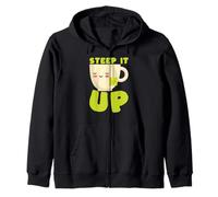 Step It Up, Divertido, Amante del té, Lindo Sudadera con Capucha