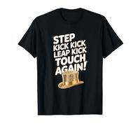 Step Kick Leap! Línea de Coro Teatro Musical Teatro Baile Camiseta