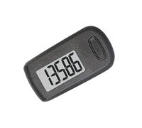 Step Trackeŕ - 1.96 Inch Pedometer Unit | ABS Digital Counter - Portable Walking Fitness Trackeŕ with Large LCD Display and ÇR2032 Battery, Ideal for Recording Accurate Daily Exercise.