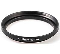 Step Up 40,5 - 43 mm, anillo adaptador 40,5 mm, 43 mm, 40,5 - 43 40,5 43 mm, 40,5 mm, 43 mm, 40,5 mm, lente compatible con Nikon Canon Fujifilm Sony Olympus Panasonic IC Sigma TM. Amron