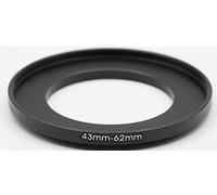 Step Up 43-62 mm Anillo adaptador 43 mm - 62 mm adaptador anillo 43 mm 62 mm 43-62 43 62 mm objetivo objetivo compatible con Nikon Canon Fujifilm Sony Olympus Panasonic Sigma Tamron Tokina