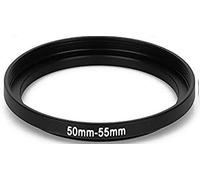 Step Up 50 - 55 mm Anillo adaptador 50 mm 55 mm 55 mm 50 - 55 50 55 mm objetivo objetivo compatible con Nikon Canon Fujifilm Leica Sony Olympus Panasonic Sigma Tamron Tokina