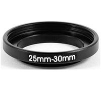 Step Up - Anillo adaptador de 25 - 30 mm, 25 - 30 mm, 25 - 30 mm, 25 - 30 mm, objetivo compatible con Nikon Canon Fujifilm Sony Olympus Panasonic Sigma Tamron Tokina