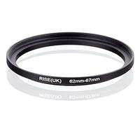 Step Up - Anillo adaptador de 62 - 67 mm, 62 - 67 mm, anillo adaptador de 62 - 67 mm, lente 62 67 mm, lente compatible con Nikon Canon Fujifilm Sony Olympus Panasonic Sigma Tamron Tokina