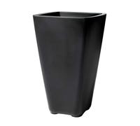 Step2 Bridgeview Jardinera negra onix Grande | Macetero / Jardinera de plastico para jardin / balcon / terraza
