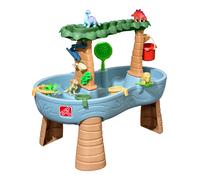 Step2 Dino Showers Mesa de Agua, azul y marron | Mesa de agua y arena con 13 accesorios | Juegos de agua, Juegos de agua para ninos, juegos agua jardin | Juegos Jardin ninos