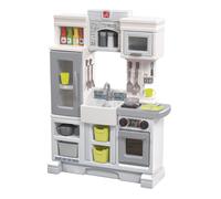 Step2 Downtown DElights Kitchen Cocina para ninos | Cocina creative / infantil de Plastico | Jugueto con 24 accesorios incl. Vajilla y ollas