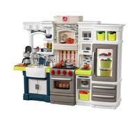 Step2 Elegent edge Cocina para ninos | Cocina creative / infantil de Plastico | Jugueto con 78 accesorios incl. Vajilla y ollas