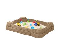 Step2 Naturally Playful arenero para ninos de plastico | Caja de arena infantil | Cajas de arena con Tapa | Juguetes Jardin / exterior