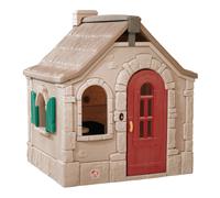 Step2 naturally Playful Storybook Cottage Casa infantil de Plastico | Casita de Juegos para ninos de Jardin / exterior | incluidos Cocina, Timbre y los accesorios