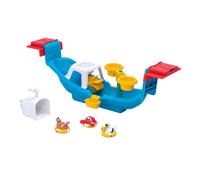 Step2 Nautical Rain Showers Barco de Bano Juguete para la Banera | Juguete acuatico para la banera Barco con accesorios incluidos | Para ninos a partir de 2 anos