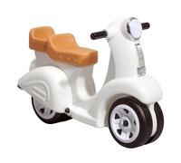 Step2 Ride along Scooter Juguete de plastico blanco | Transportin exterior para ninos | Vehiculo / Coche / Scooter a partir de 1,5 anos