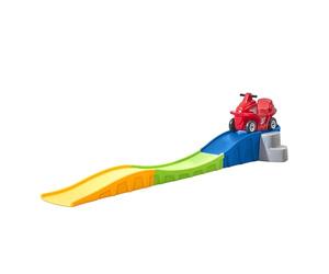 Step2 Up & Down Roller Coaster Montana Rusa para ninos Aniniversary Edition | Montana Rusa Infantil Arriba y Abajo para Jardin y casa | Juguete para Nino con Coche | Pista de 3 Metros.