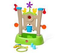 Step2 Waterpark arcade juguete de agua / rueda de agua | mesa de juegos de agua para ninos incl. juego de accesorios de 7 piezas | juguete de agua para jardin