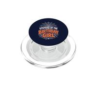 Stepdad of The Birthday Girl Web Spider - Camiseta de Fiesta de Halloween PopSockets PopGrip para MagSafe