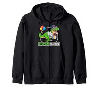 Stepdadsaurus T-Rex Dinosaur Dad Saurus Family Matching Sudadera con Capucha