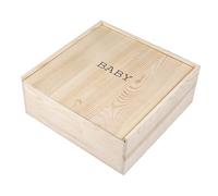 Stephan Baby - Caja de recuerdos de pino natural, Bebé