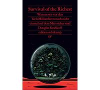 Stephan Gebauer Survival of the Richest: Warum wir vor den Tech-Mi (Tapa blanda)