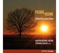 Stéphane Lemelin;Quator Arthur-Leblanc - Pierné & Vierne: Quintetos para piano