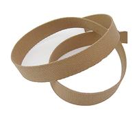 Stephanoise Correa de algodón de 30 mm de ancho, para bolsas, costura, venta por metro, color marrón