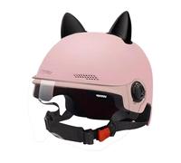 Stephelm | ABS, 29x22x16.5 Cm, 520g | Casco de Bicicleta Eléctrica con Visera, Transpirable | Unisex Para Motor, Monopatín (circunferencia de la cabeza 55-60 Cm)