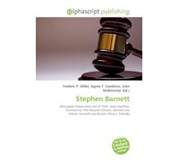 Stephen Barnett: Newspaper Preservation Act of 1970, West Hartford, Connecticut, The Harvard Crimson, Harvard Law School, Harvard Law Review, Henry J. Friendly