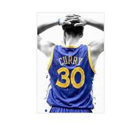 Stephen Curry-4 - Póster en lienzo para decoración de dormitorio, oficina, habitación, regalo, 40 x 60 cm