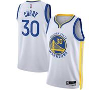 Stephen Curry Golden State Warriors NBA Kids Youth 8-20 Association Edition - Camiseta blanca Swingman, Blanco, 10-12